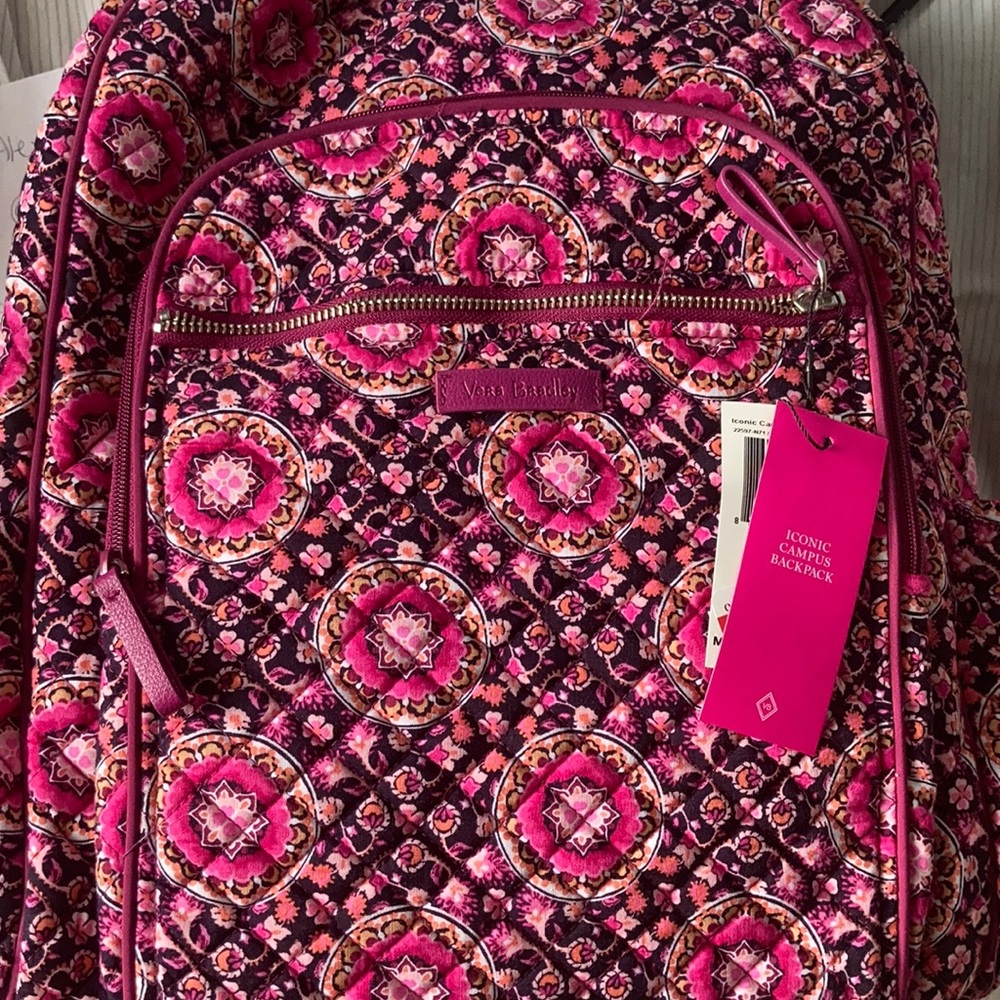 Vera Bradley Iconic Campus Back pack